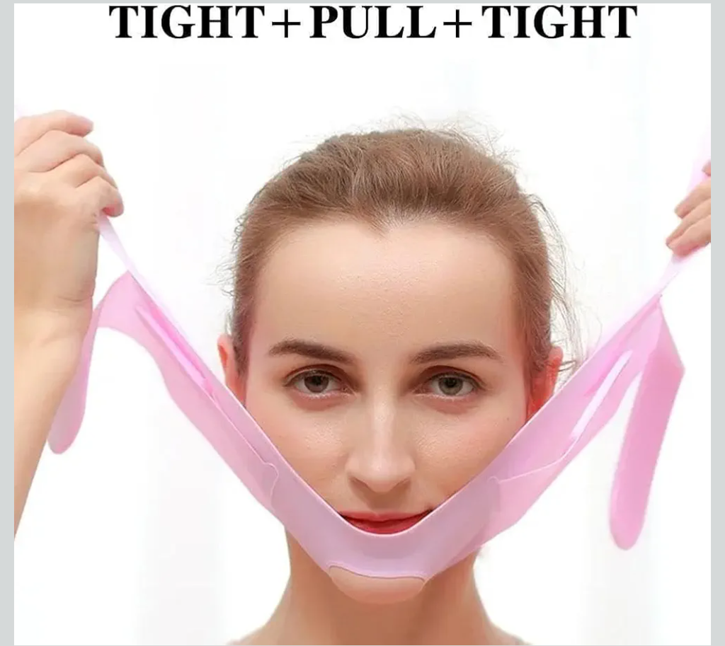 V-Face Slimming Mask | Adjustable Chin & Jawline Support Band for Men & Women