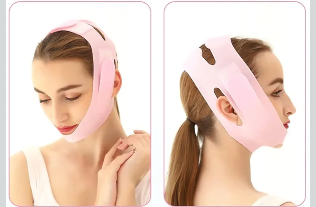 V-Face Slimming Mask | Adjustable Chin & Jawline Support Band for Men & Women