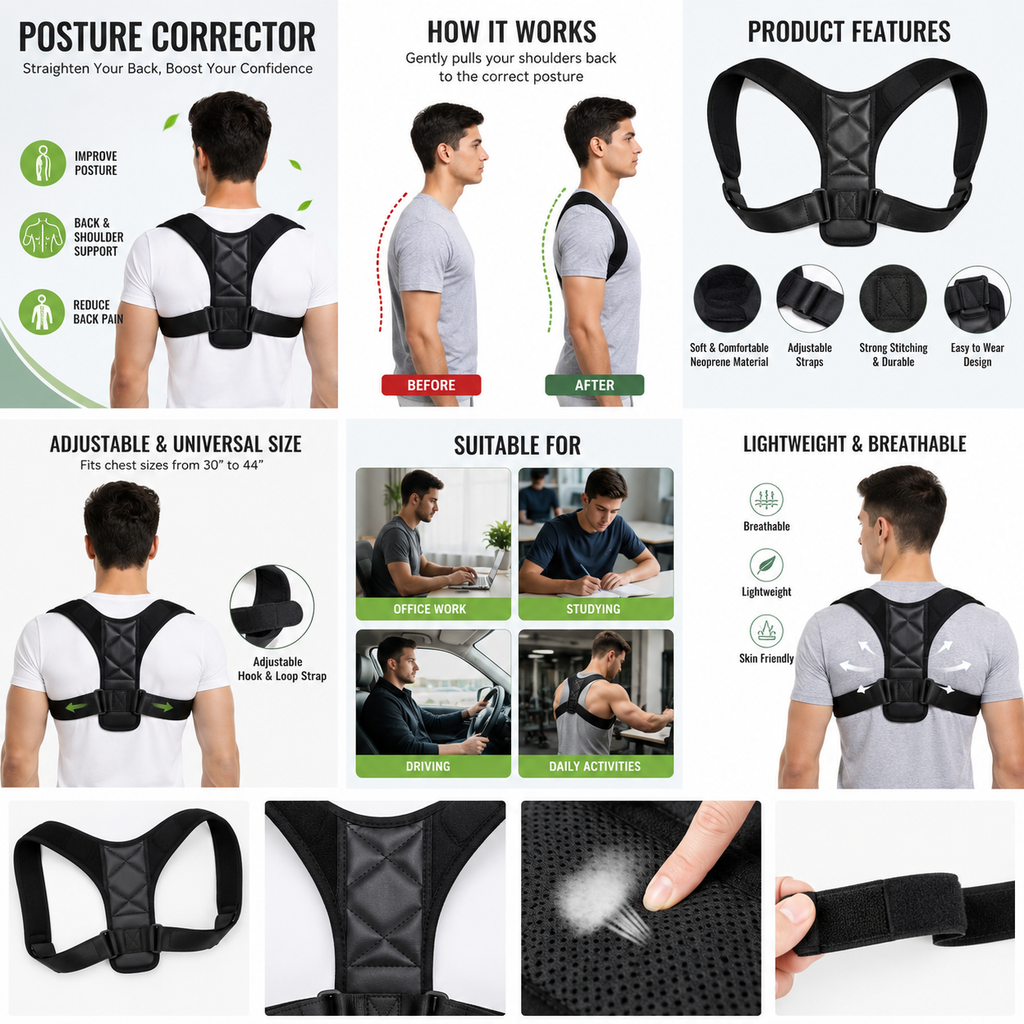 Adjustable Posture Corrector